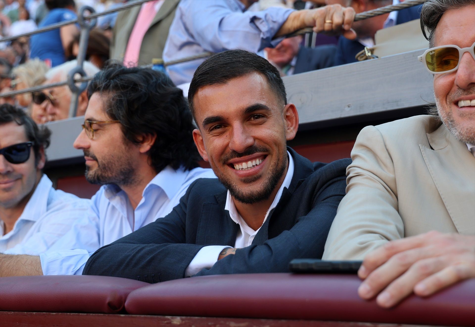Dani Ceballos, en la Corrida de la Prensa de la Feria de San Isidro