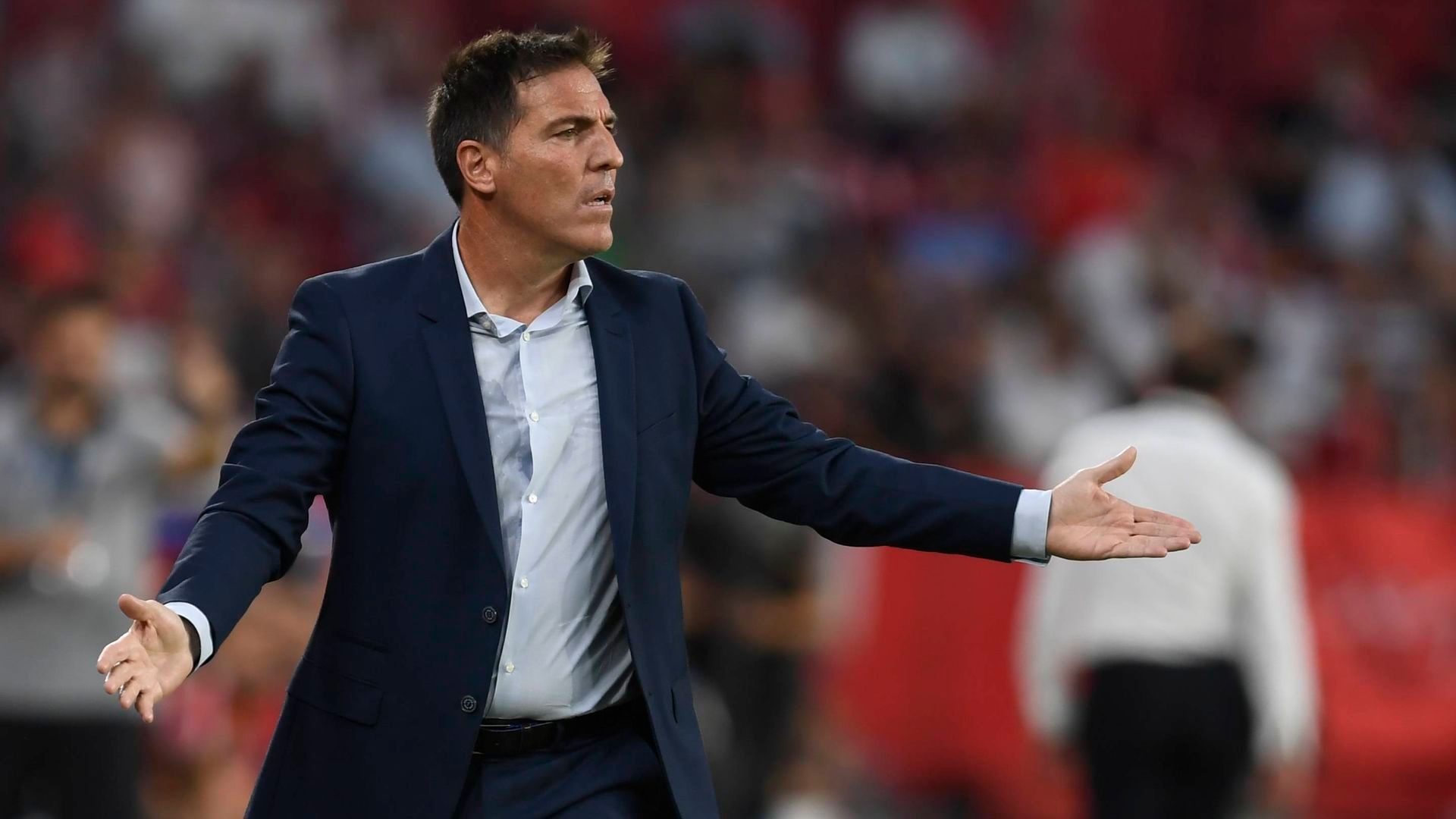 Eduardo Berizzo en su etapa como sevillista