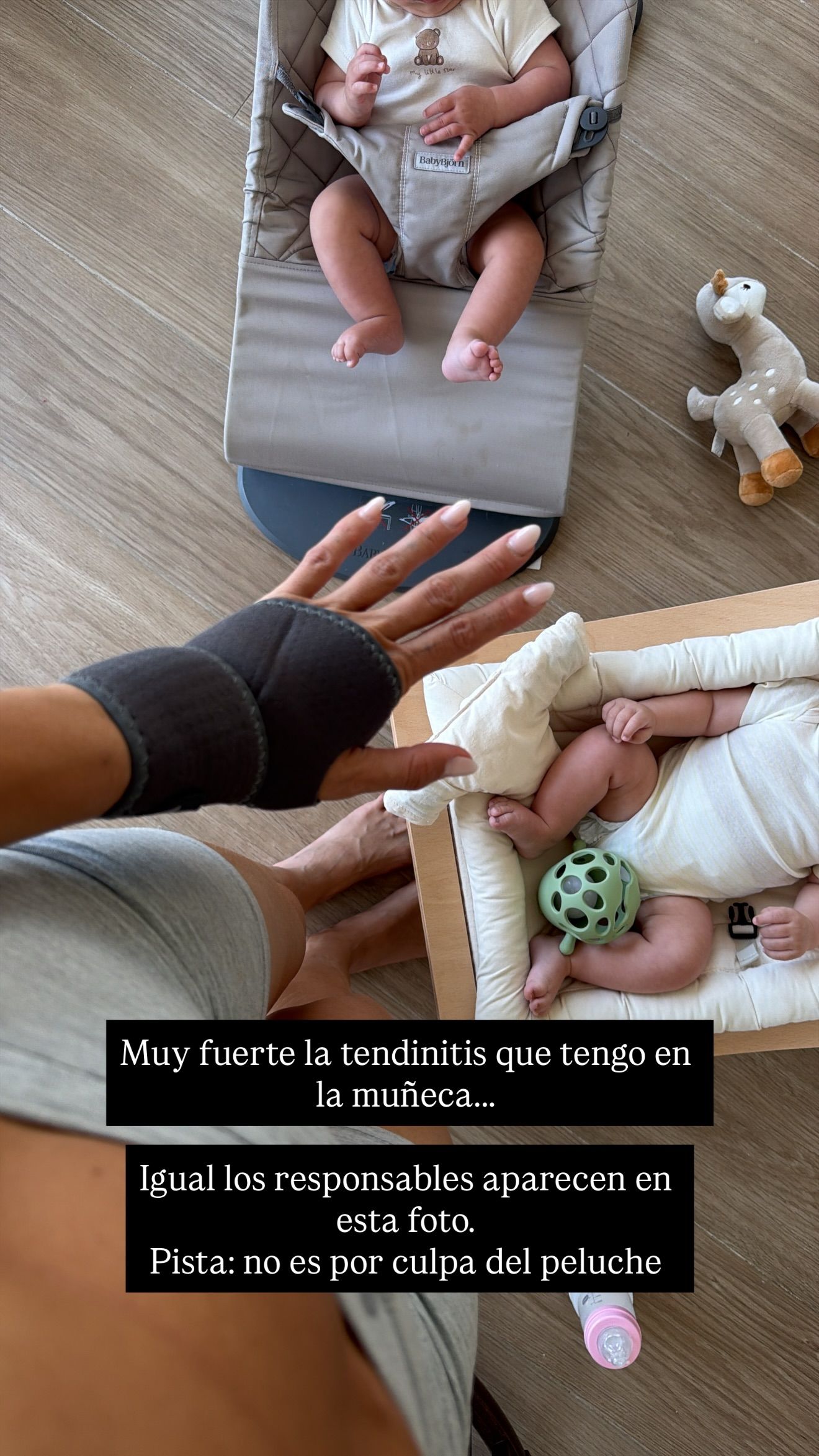 Estela Grande sufre una lesión en su mano