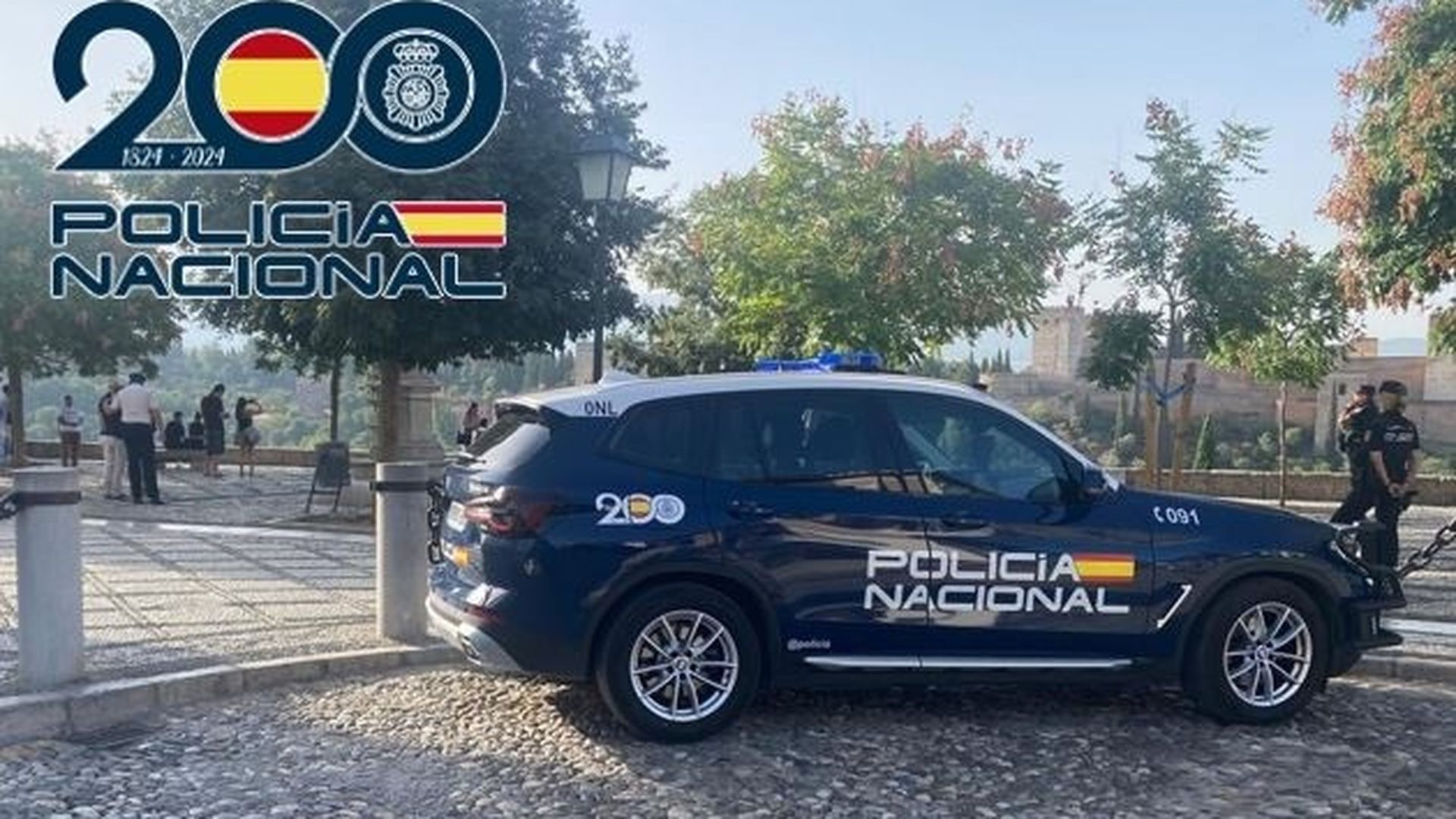 EuropaPress_7476223_vehiculo_policia_nacional_mirador_granada EuropaPress_7476223_vehiculo_policia_nacional_mirador_granada