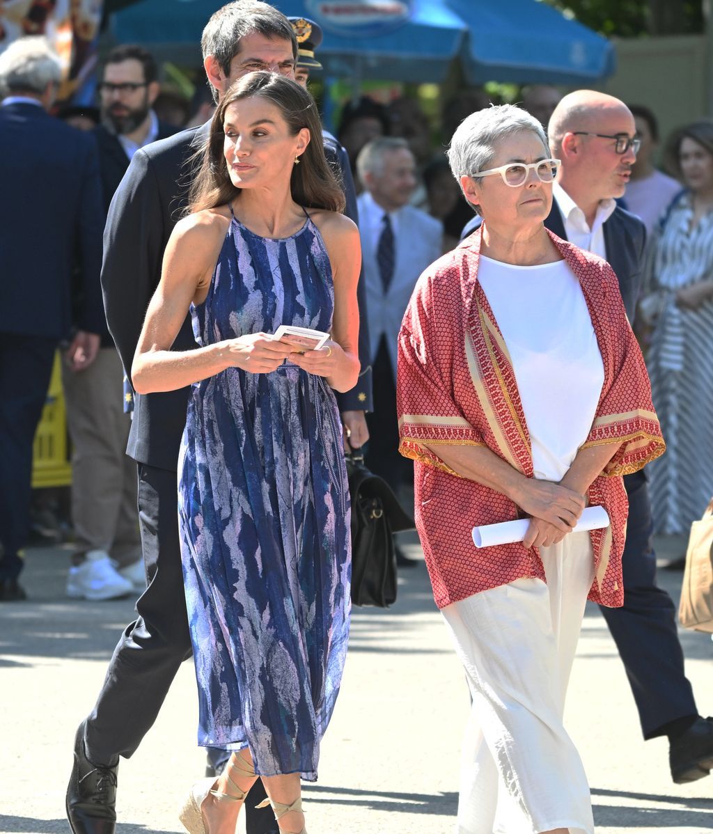 La reina Letizia, en la Feria del Libro de Madrid