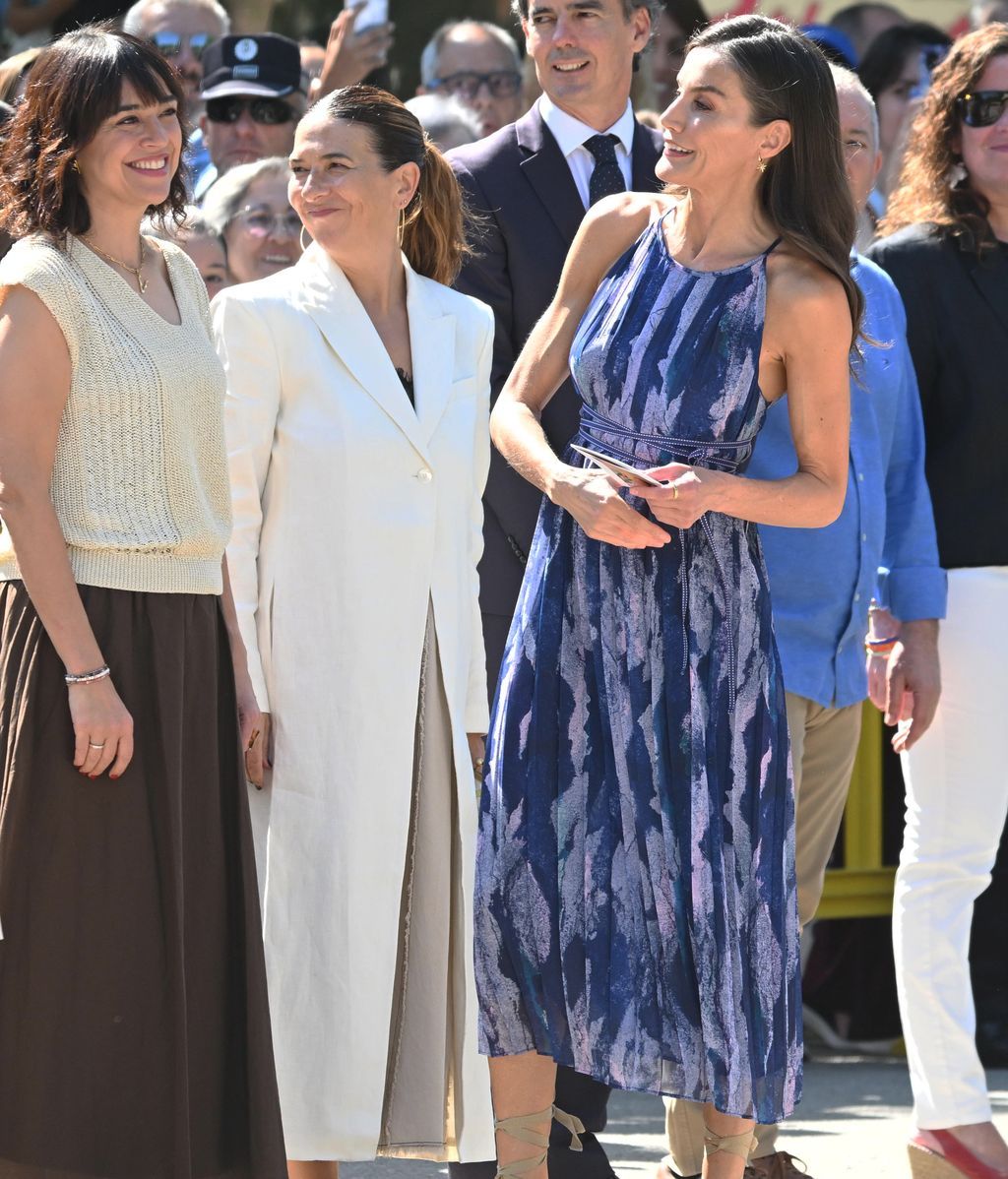 La reina Letizia, en la Feria del Libro de Madrid