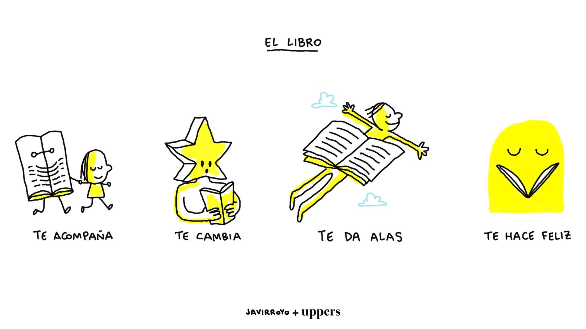 La viñeta de Javirroyo: "El libro te hace feliz" La viñeta de Javirroyo: "El libro te hace feliz"