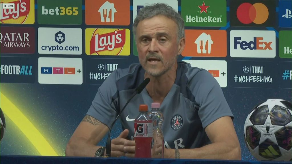 Luis Enrique saca pecho del PSG antes de la final: “Nadie ha tenido peor calendario que nosotros”
