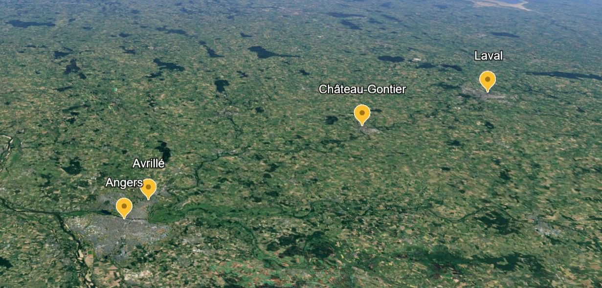 Mapa del caso del bebé de cuatro días fallecido en Francia tras el intento de suicidio de su madre