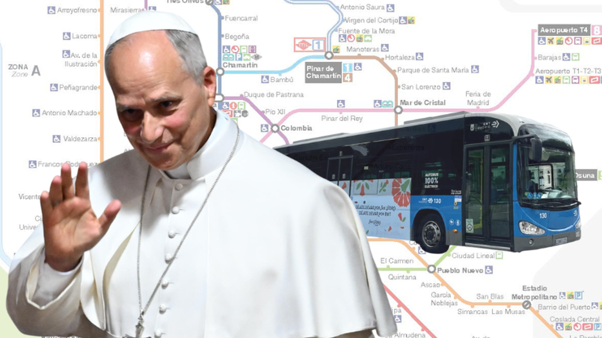 Modificaciones en el tráfico y el transporte por la visita del Papa a Madrid Modificaciones en el tráfico y el transporte por la visita del Papa a Madrid