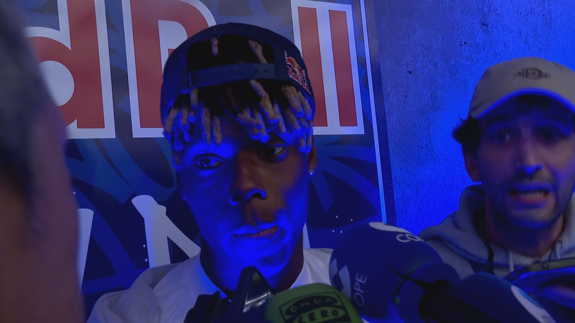 Nico Williams, en un acto de Red Bull