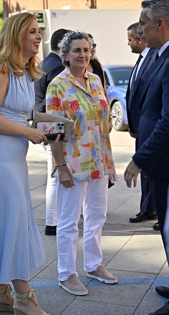 Pepa Muñoz, en la Corrida de la Prensa de la Feria de San Isidro