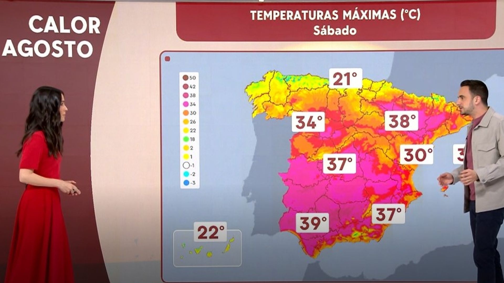 Pico de calor llega esta sábado al resto del país
