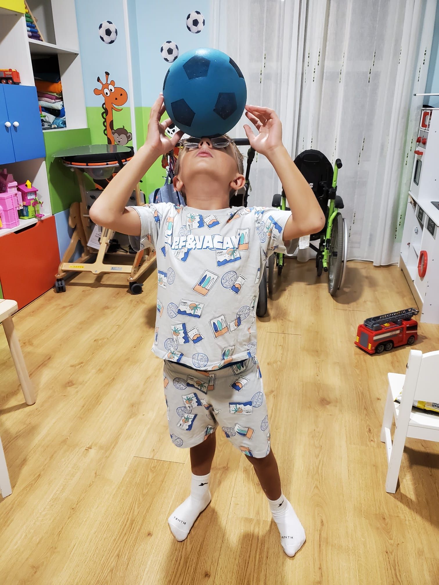 Un niño en uno de los centros de Hogar Nazaret
