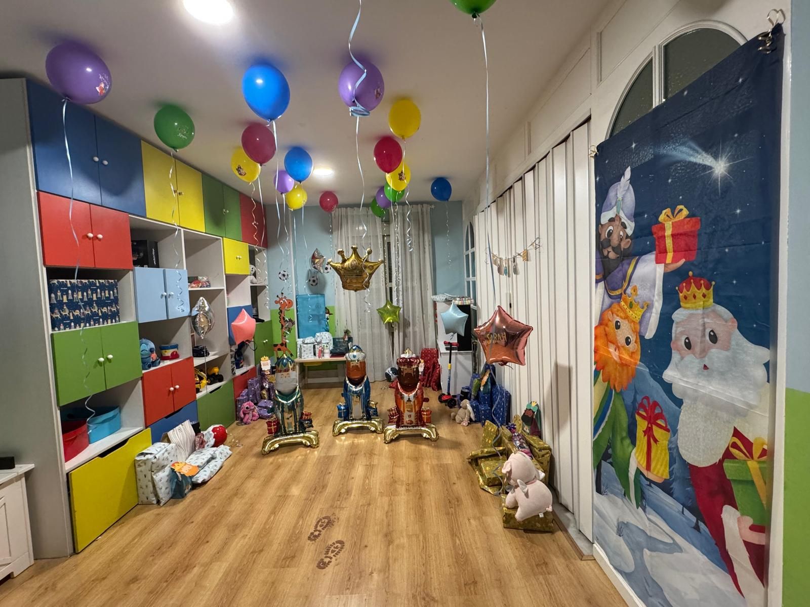 Una habitación de Hogar Nazaret la noche de Reyes