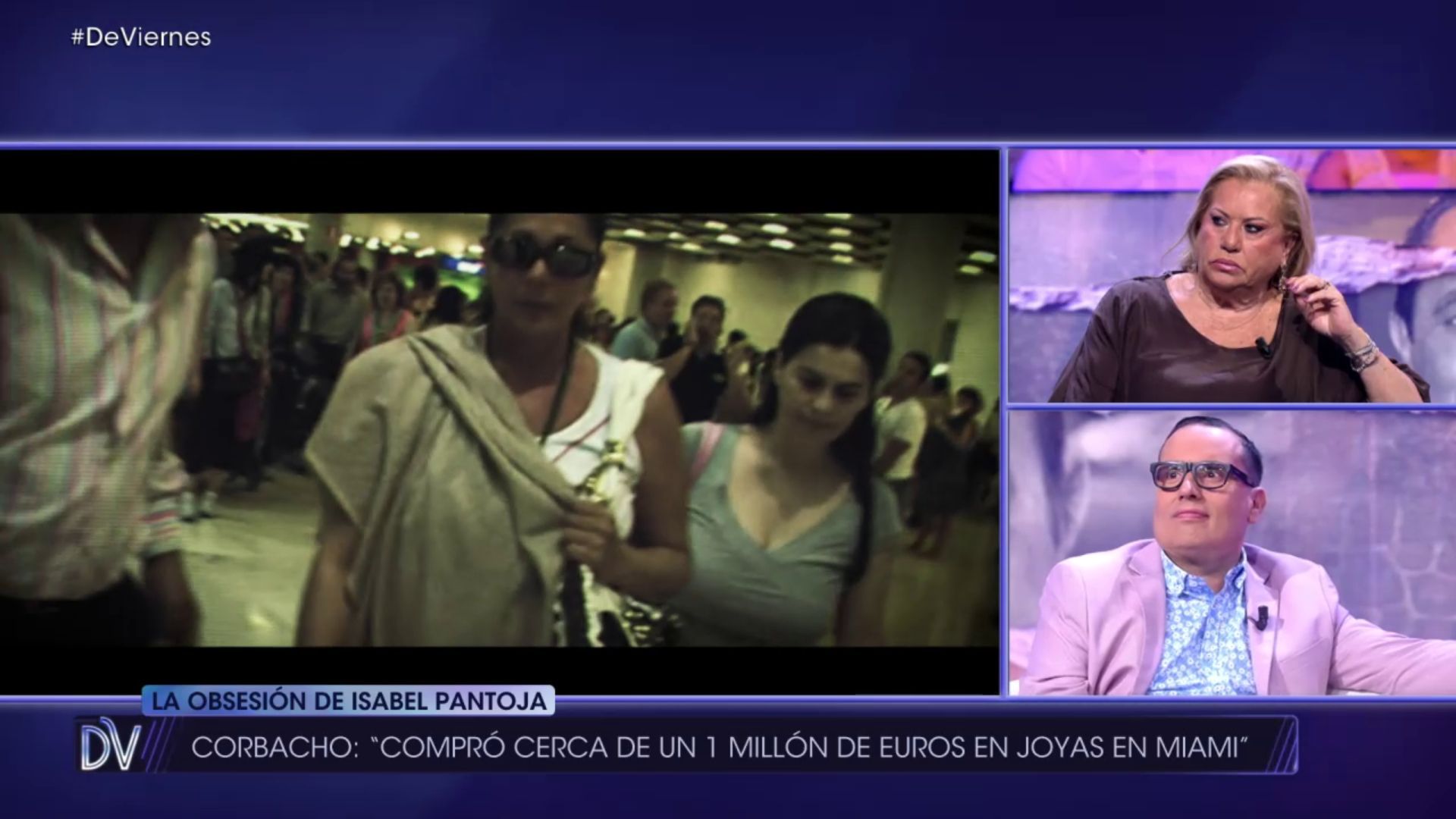 Carlos Corbacho habla de las compras millonarias de joyas de Isabel Pantoja