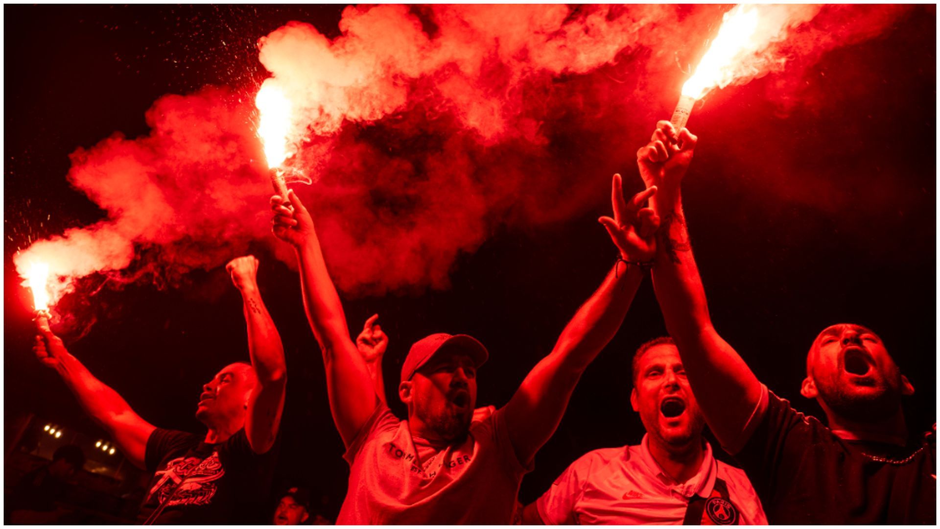 Disturbios en Francia tras la Champions del PSG Disturbios en Francia tras la Champions del PSG
