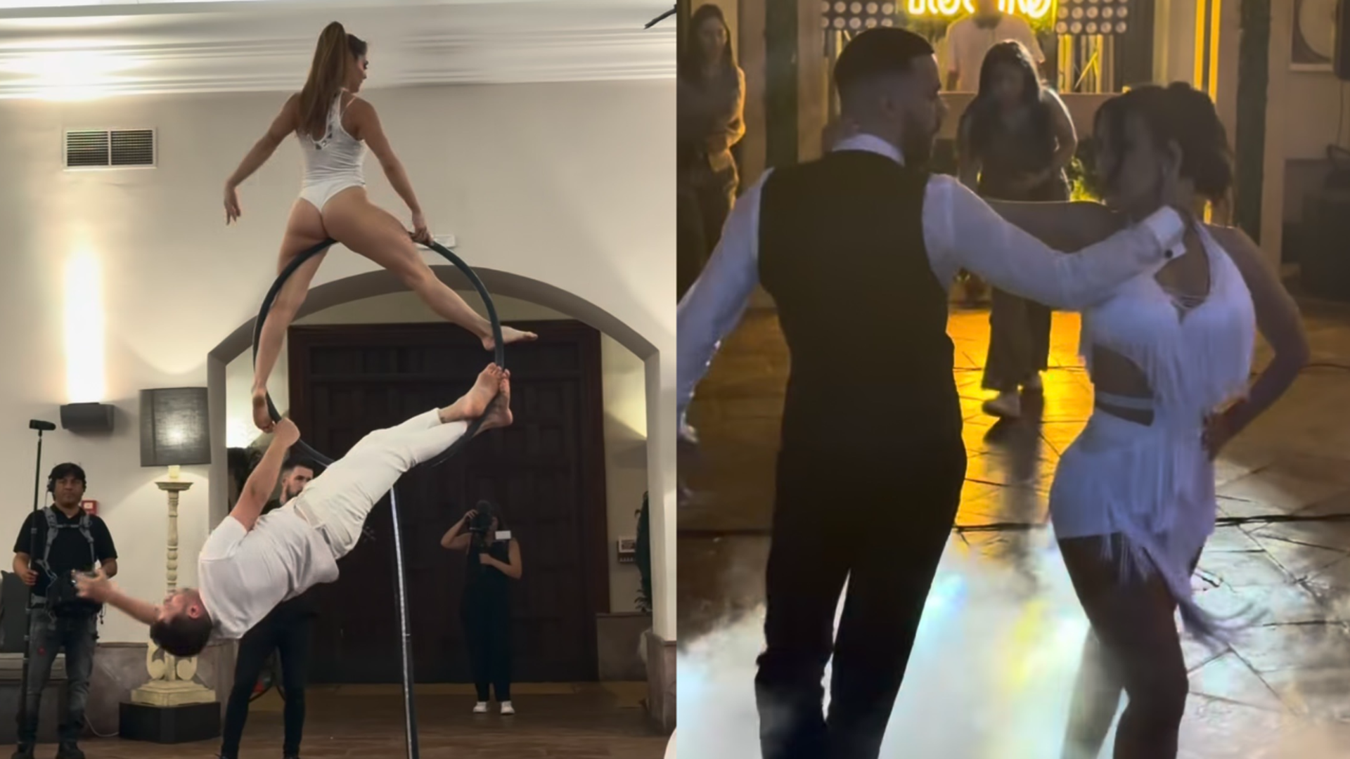 El baile de novios de Fani Carbajo y Fran Benito