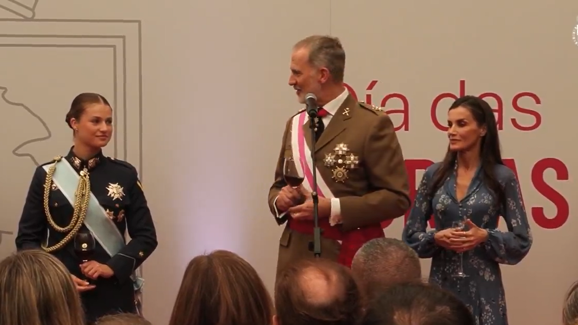 El divertido brindis del rey Felipe en honor a la princesa Leonor: "Como padre lo puedo decir"