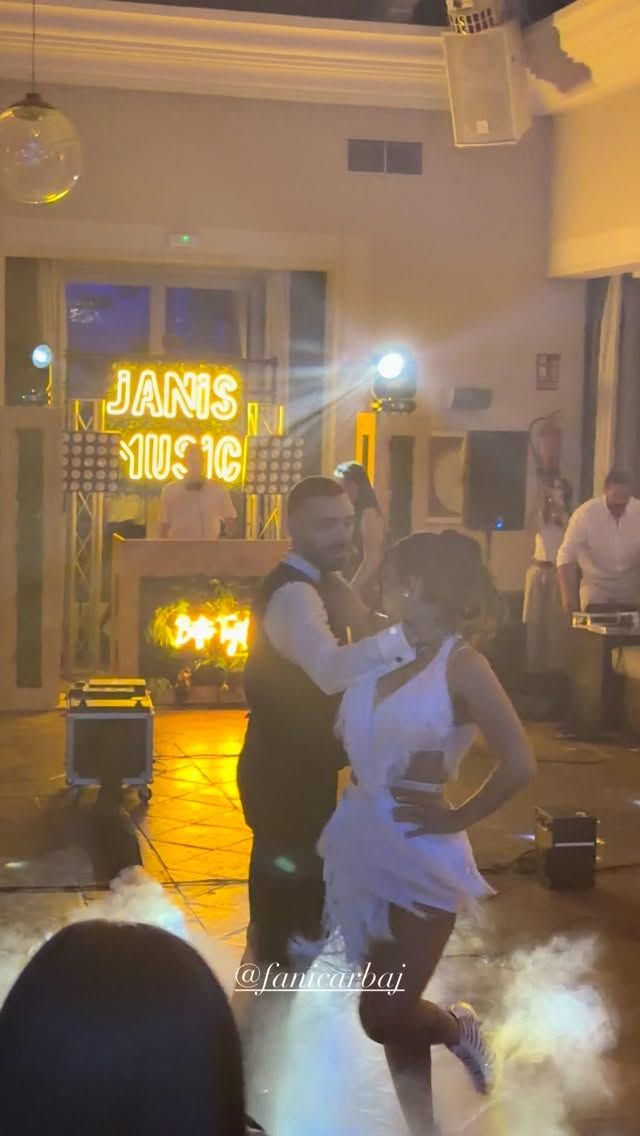 El segundo look de Fani Carbajo y Fran Benito en su boda