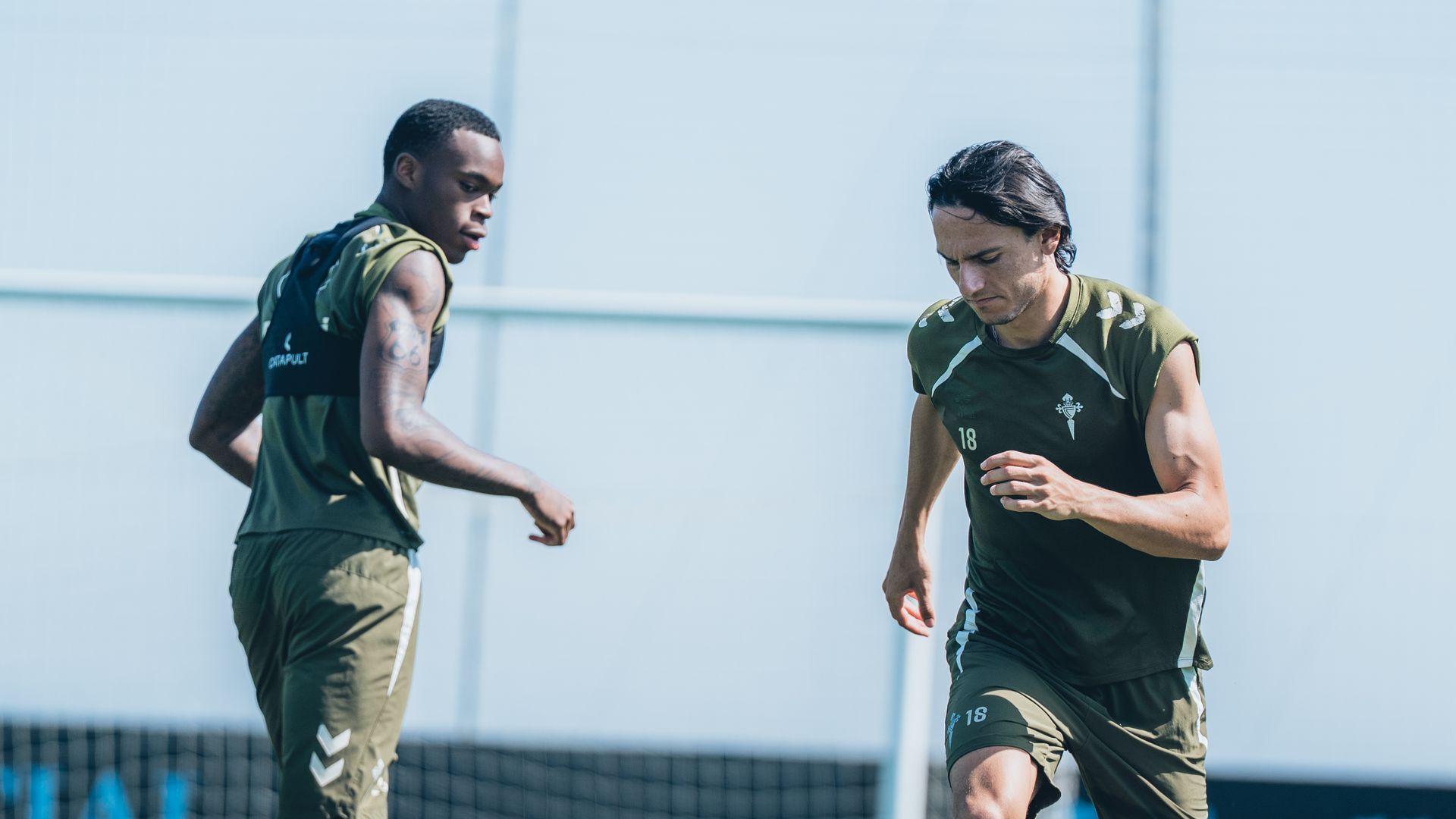 Joel López en la Ciudad Deportiva Afouteza