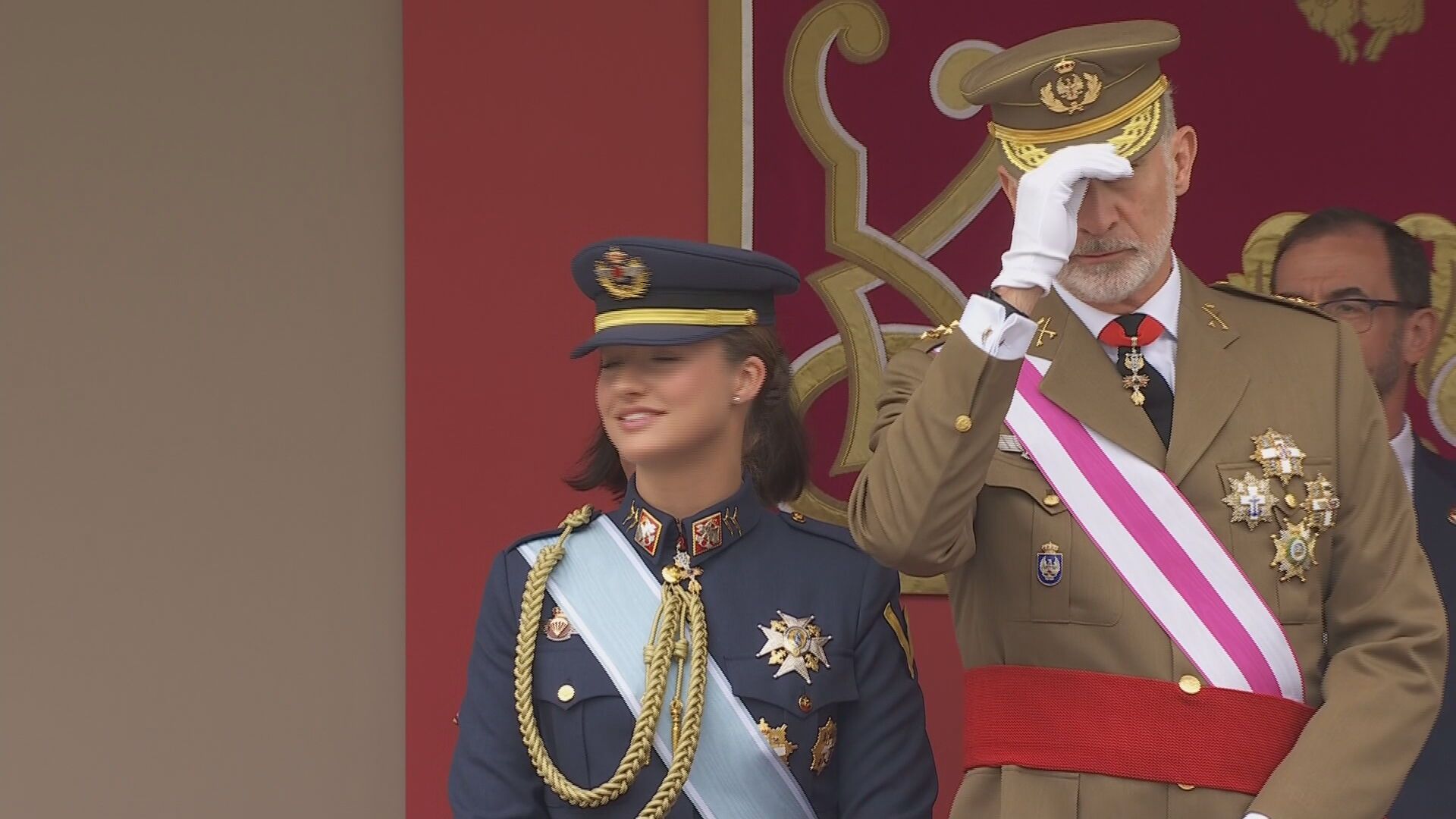 La princesa Leonor debuta en el Día de las Fuerzas Armadas