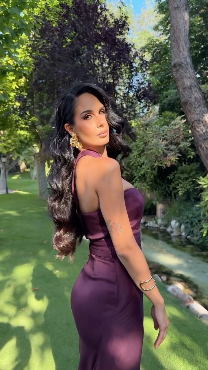 Lara Ruiz, en la boda de Fani Carbajo y Fran Benito