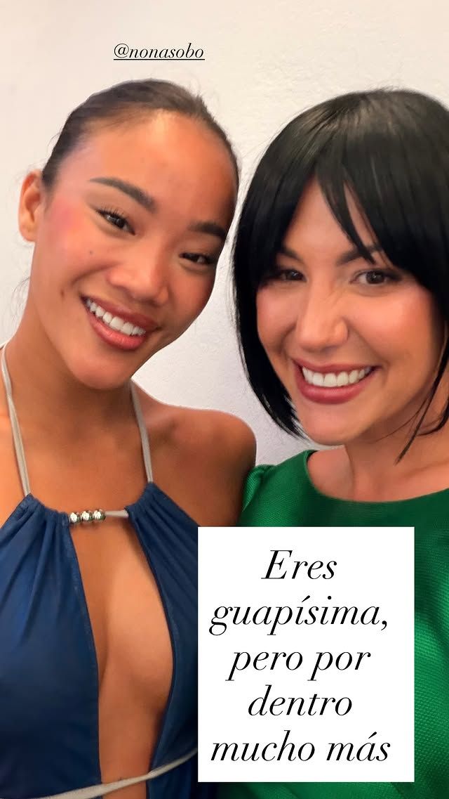 Nona Sobo y Patricia Steisy, en la boda de Fani Carbajo y Fran Benito