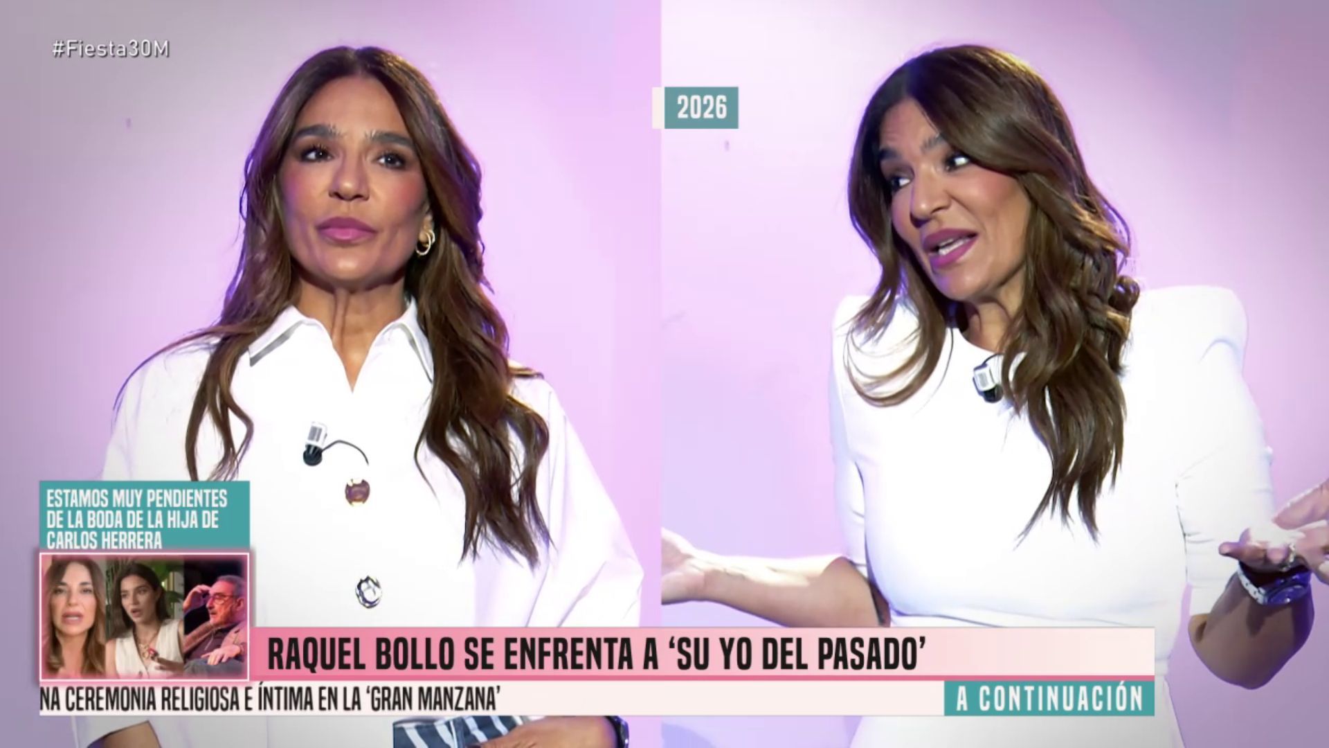 Raquel Bollo se enfrenta a su 'yo del pasado' Fiesta 2026 Top Vídeos 1198