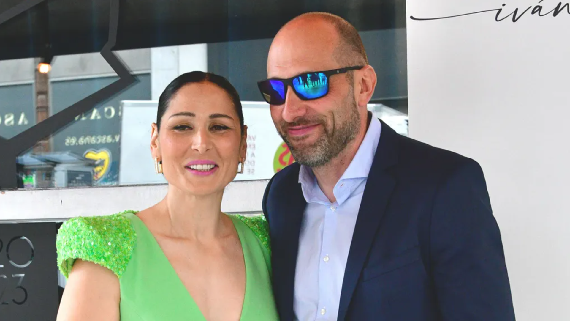 Rosa López e Iñaki García