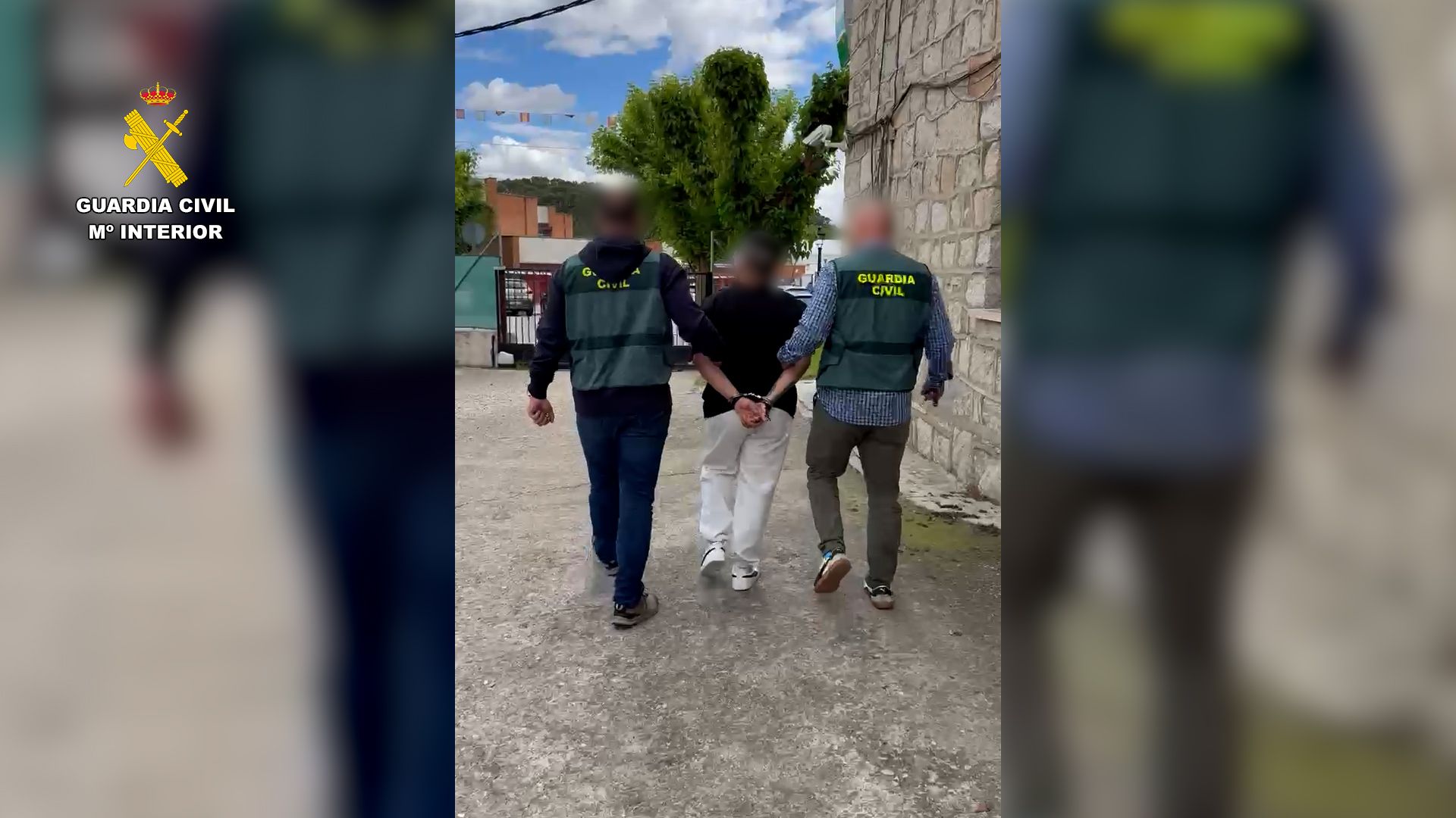 Uno de los arrestados de la banda desarticulada