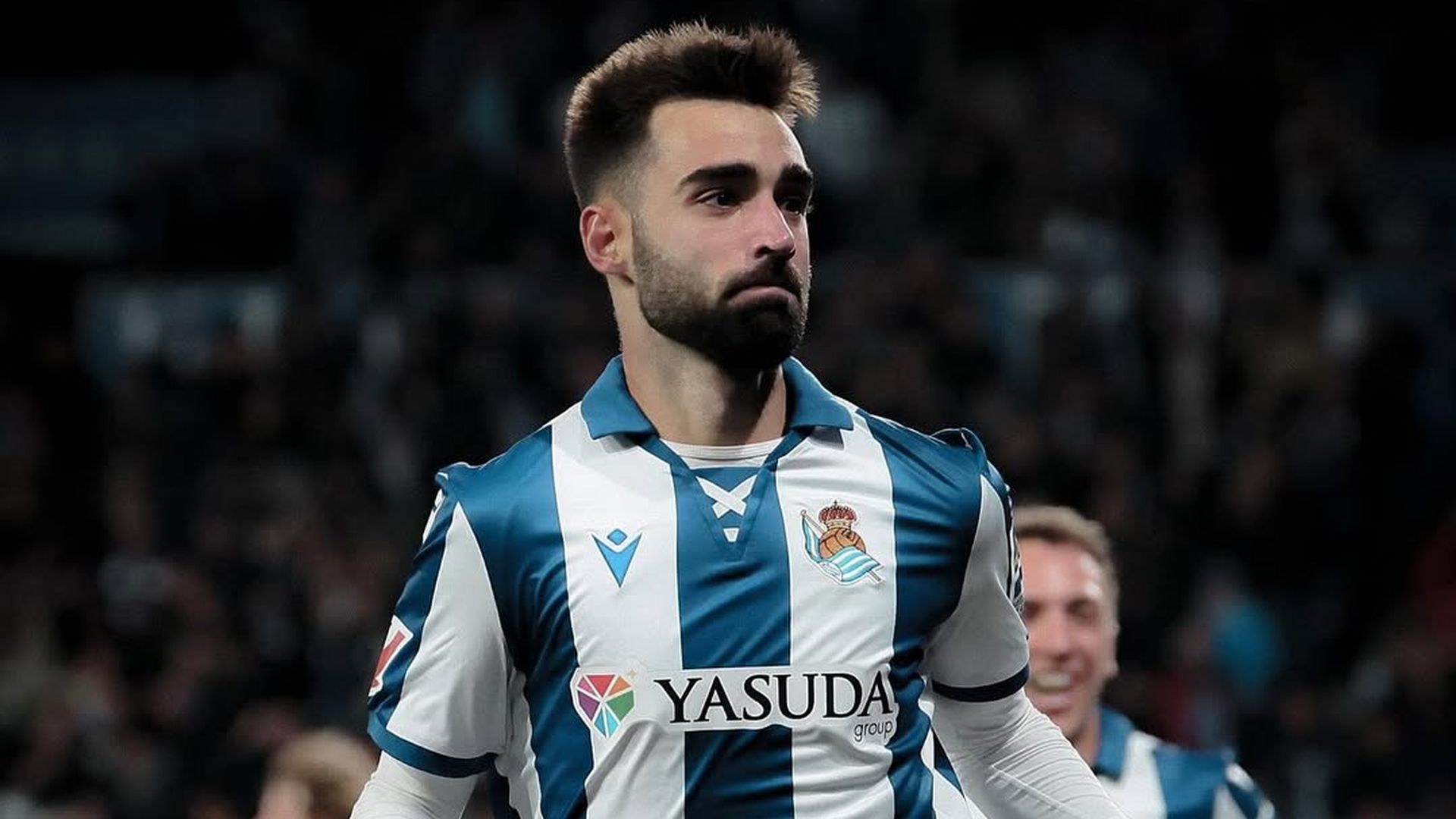 Brais Méndez celebra un gol con la Real Sociedad Brais Méndez celebra un gol con la Real Sociedad