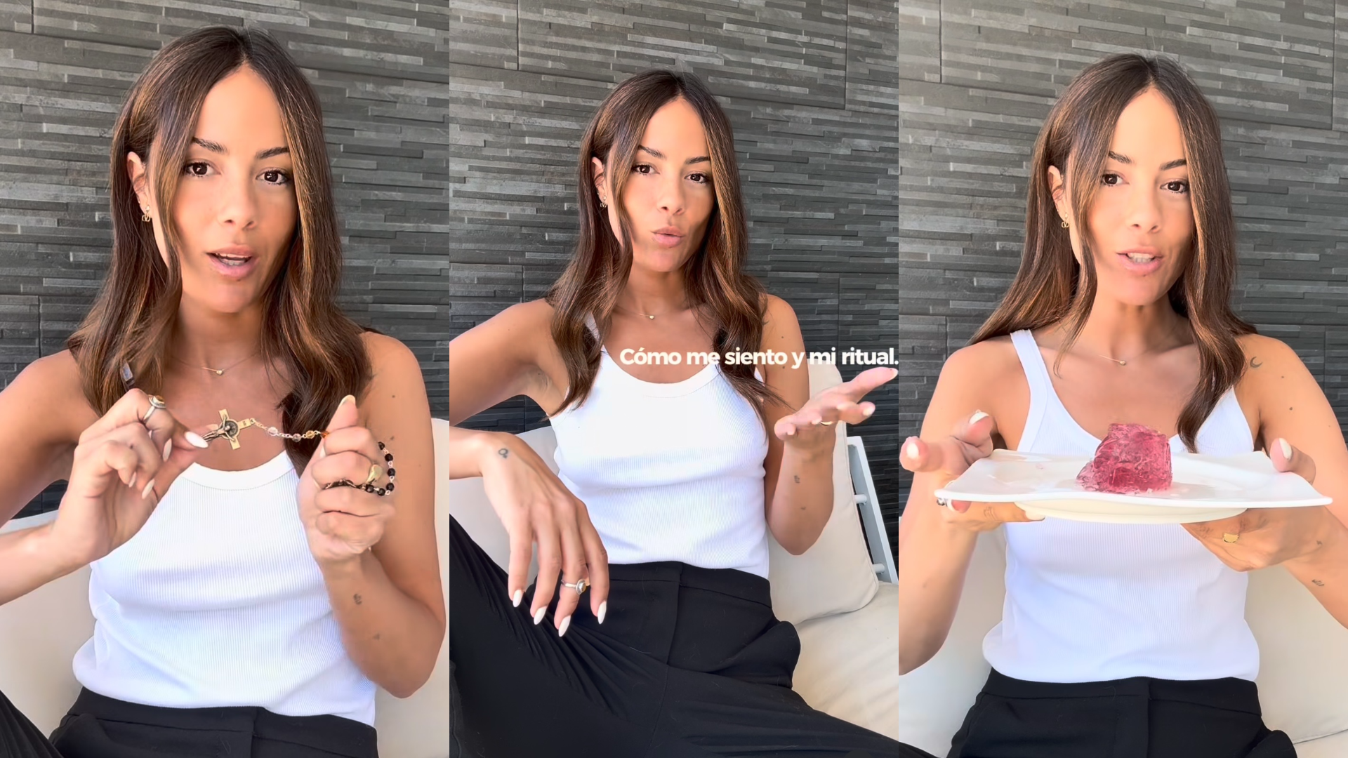 El ritual de Melyssa Pinto para volar en avión