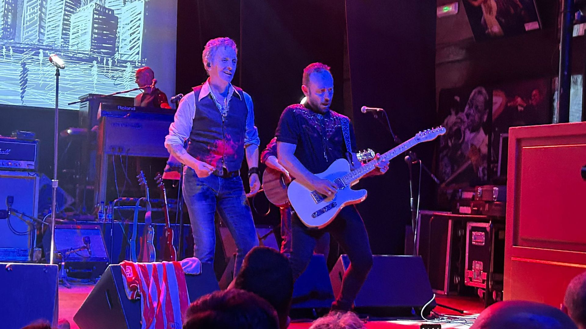 Ramoncín durante su concierto en el Kafe Antzokia de Bilbao