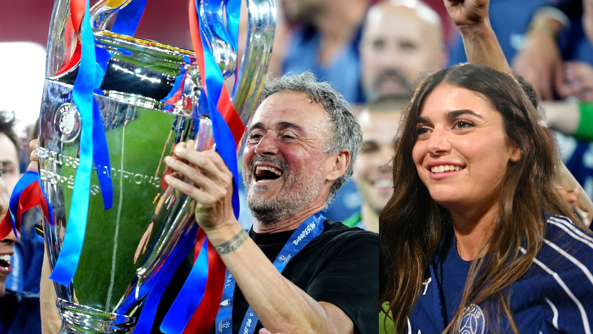 Sira Martínez y su padre, Luis Enrique Sira Martínez y su padre, Luis Enrique