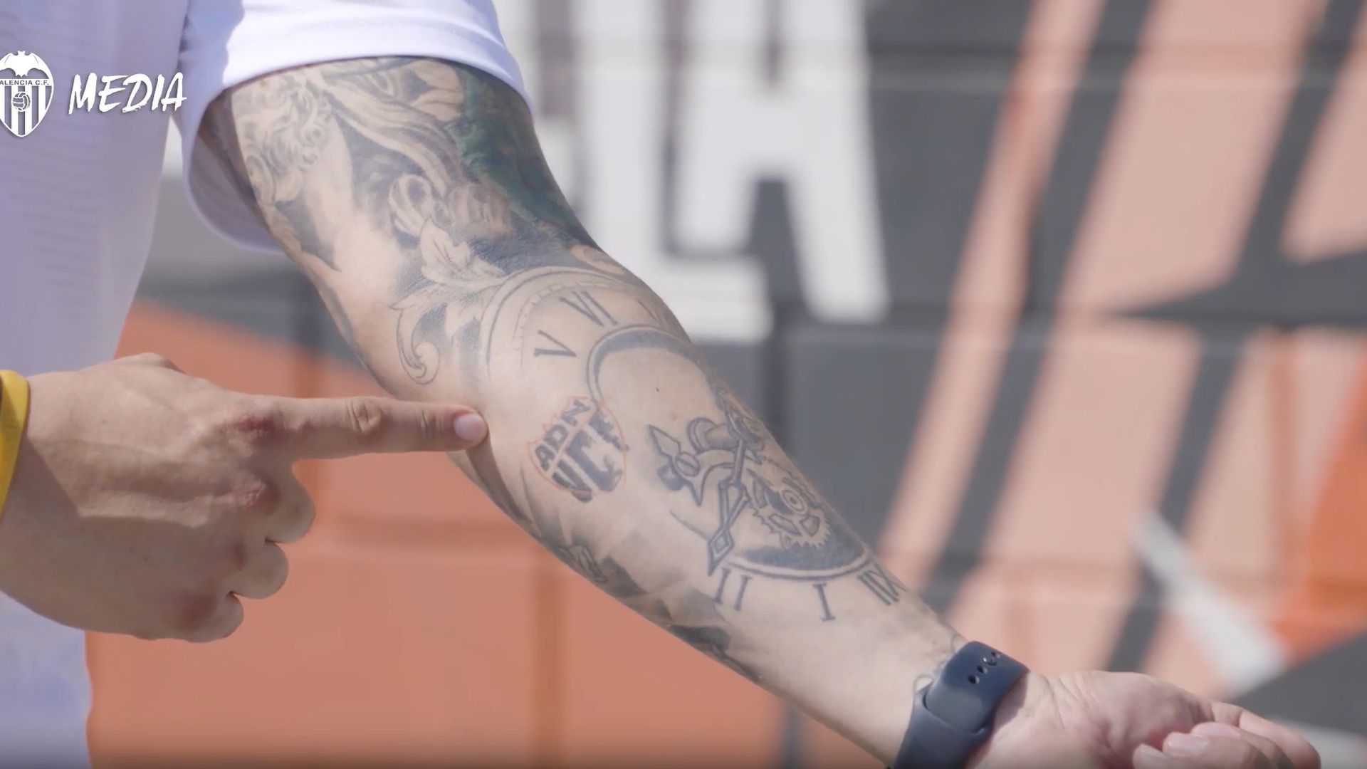 Tatuaje del Valencia CF