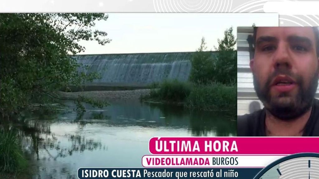 El pescador que rescató al hijo y nieto de las dos mujeres que han muerto ahogadas en Baños de Cerrato (Palencia): "Escuché gritos de auxilio"