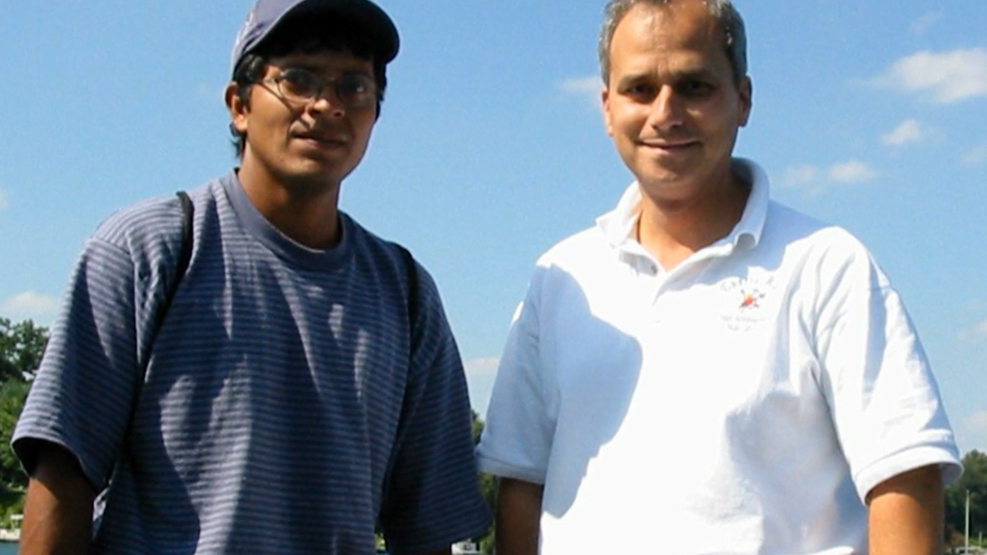 Armando Lovera junto al papa León XIV