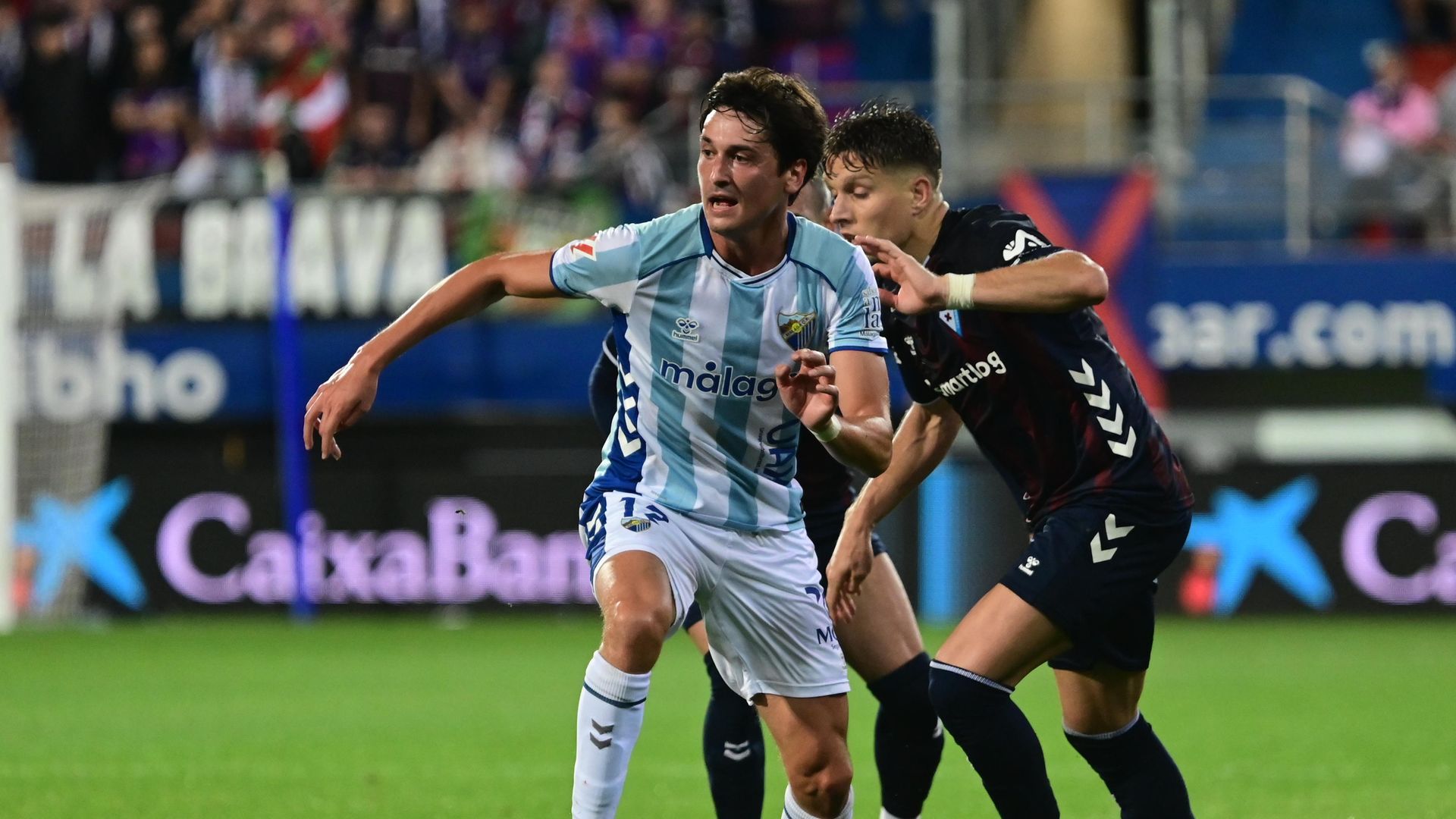 Carlos Dotor en un partido con el Málaga CF Carlos Dotor en un partido con el Málaga CF