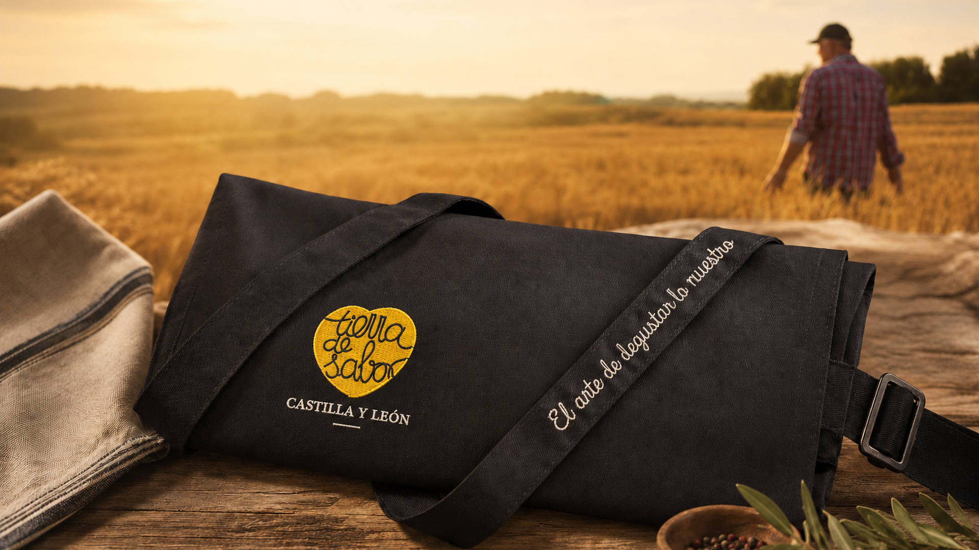 Delantal 'Tierra de sabor'