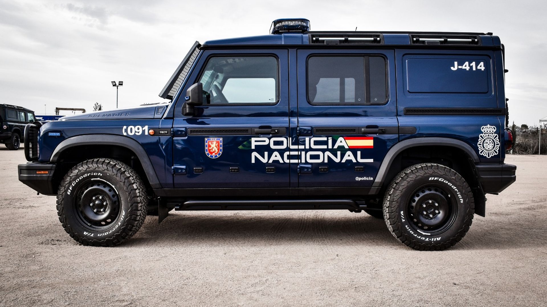 El INEOS Grenadier de la Policía Nacional