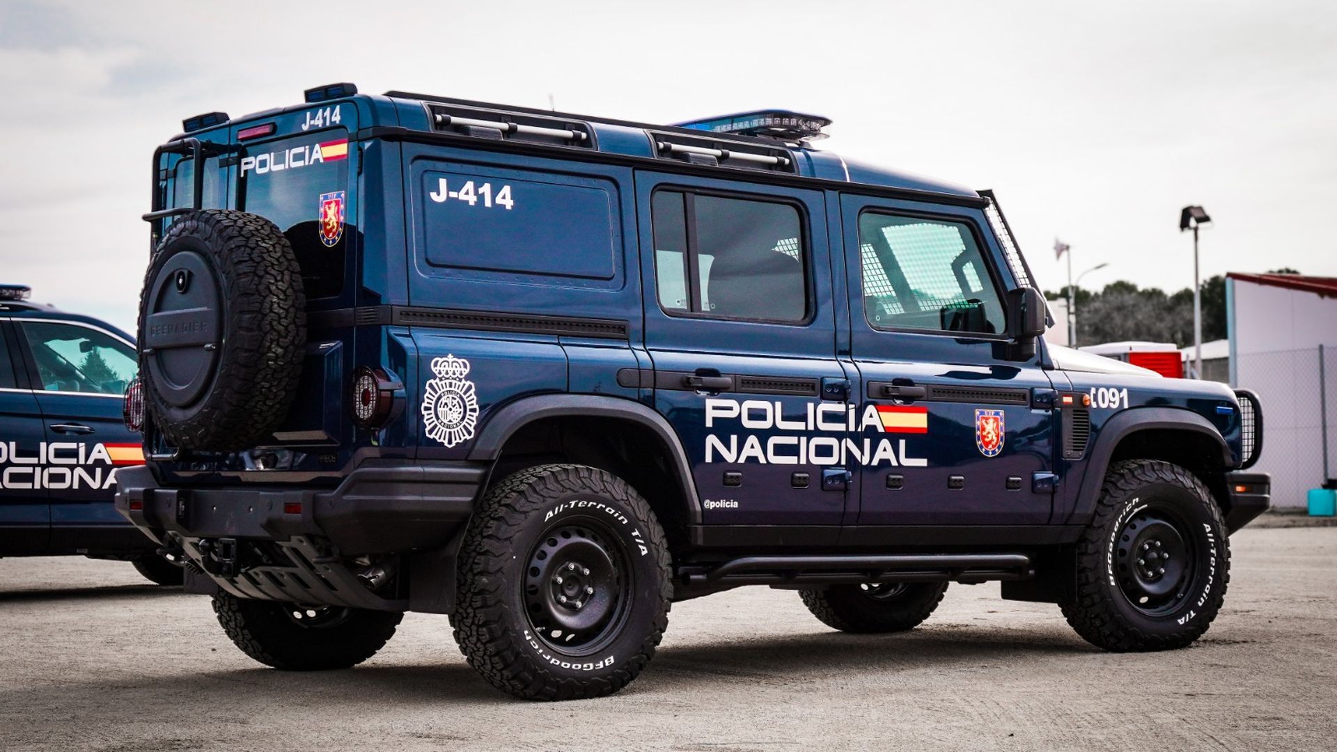 El INEOS Grenadier de la Policía Nacional