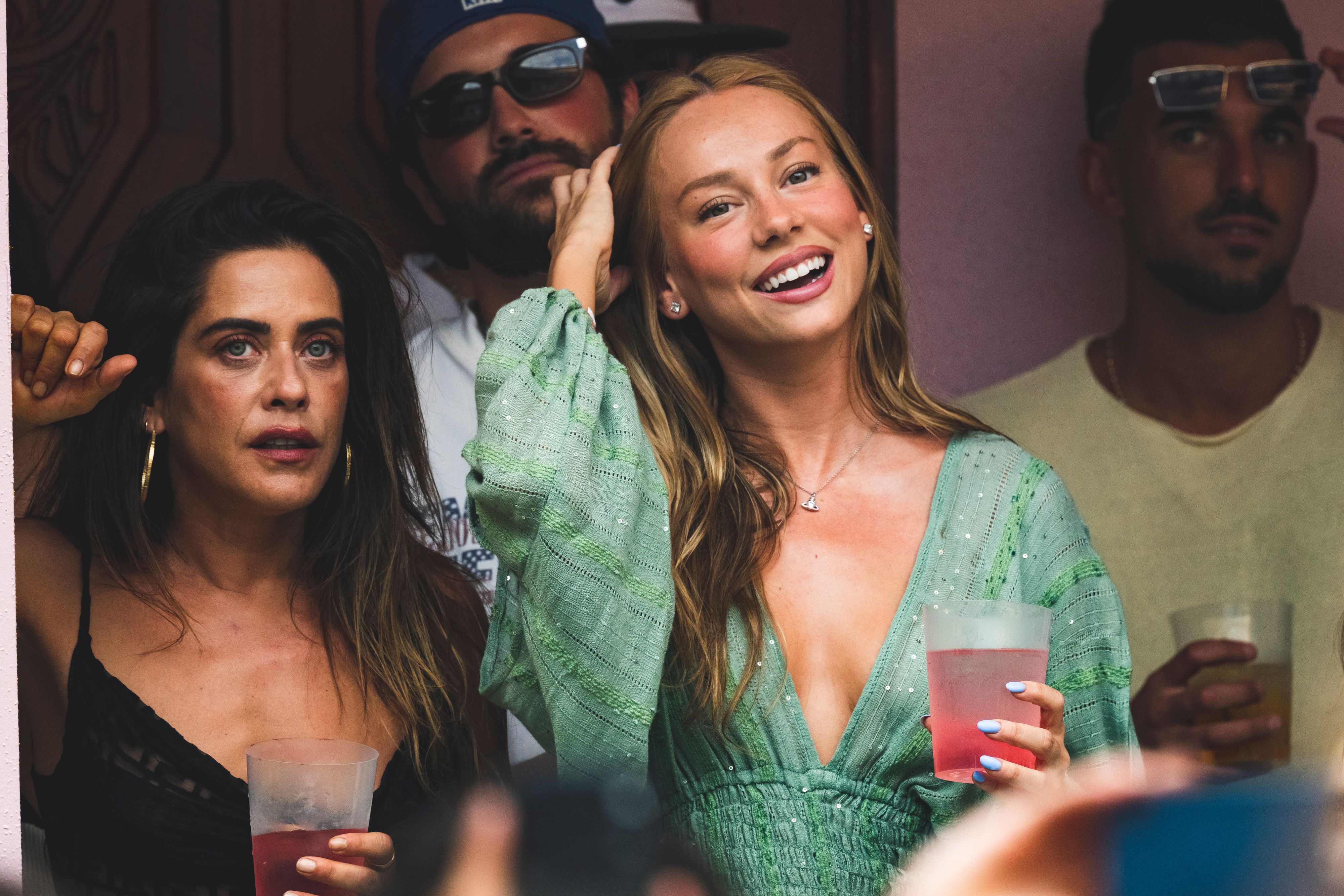 Ester Expósito en el concierto de Bad Bunny