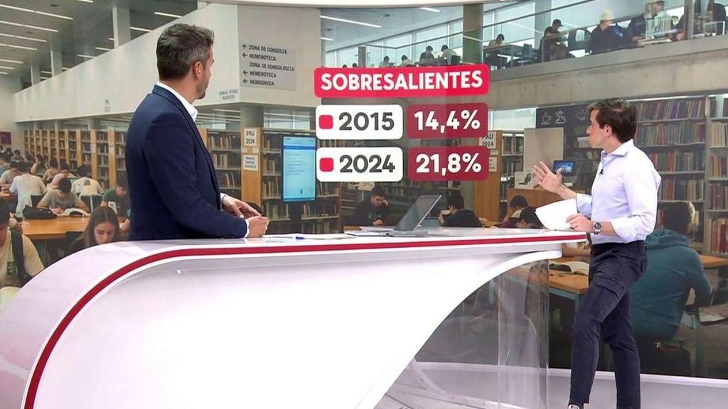 La epidemia de sobresalientes dispara las notas de corte en la PAU