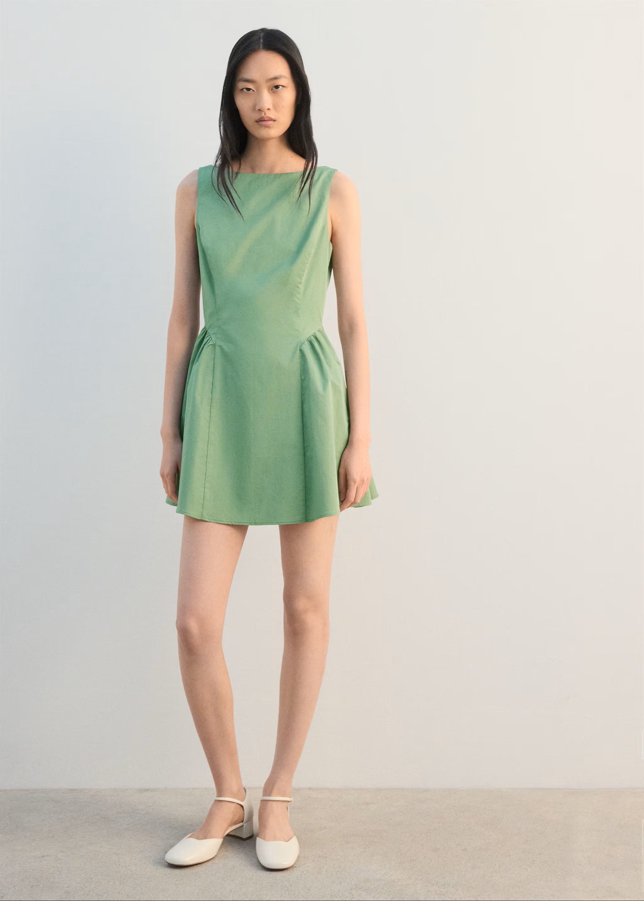 Minivestido de algodón