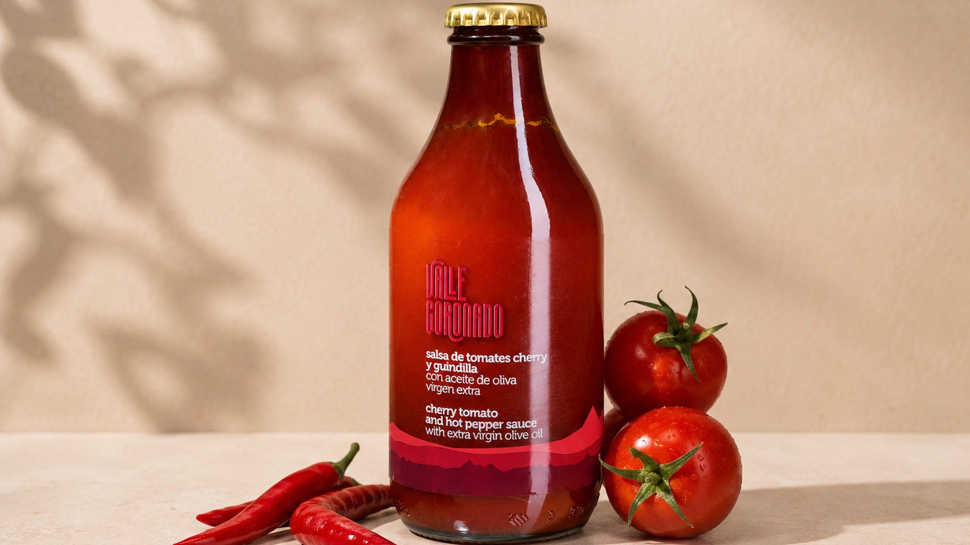 Salsa de Tomate con Guindilla de Valle Coronado