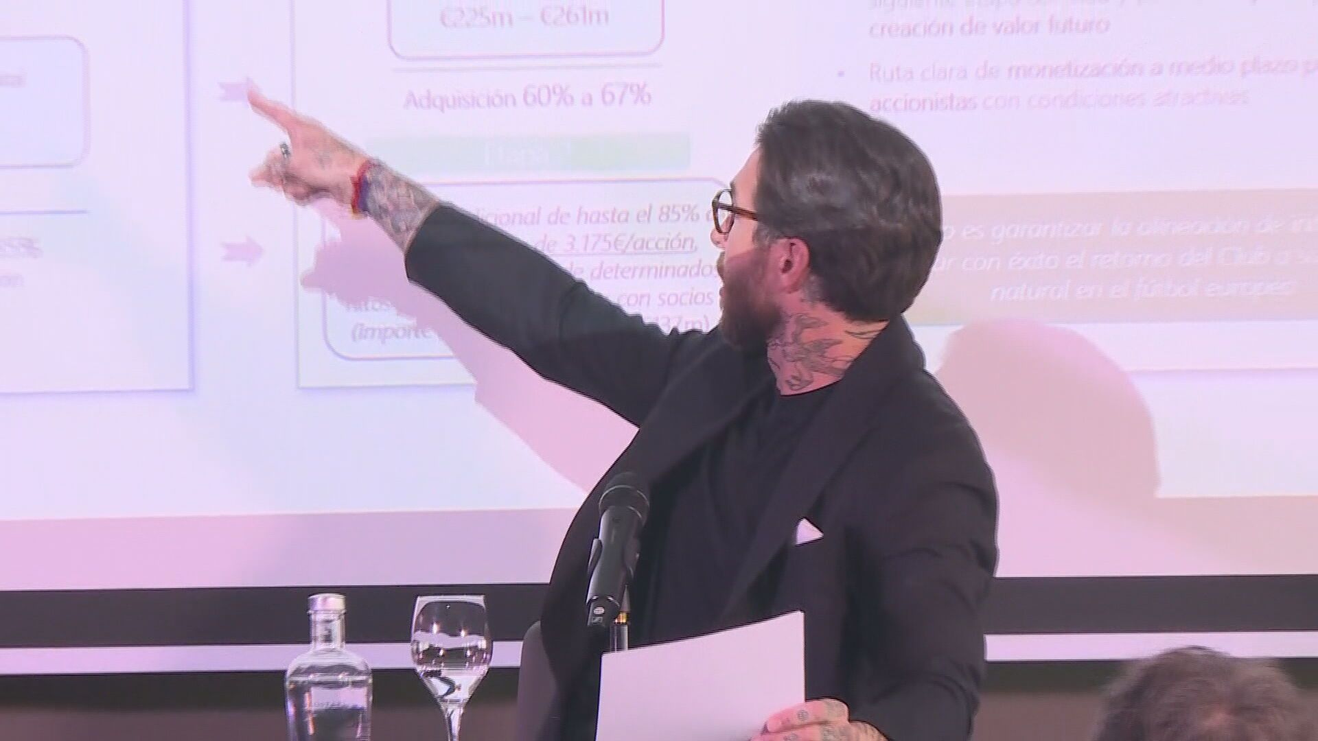 Sergio Ramos, en sala de prensa