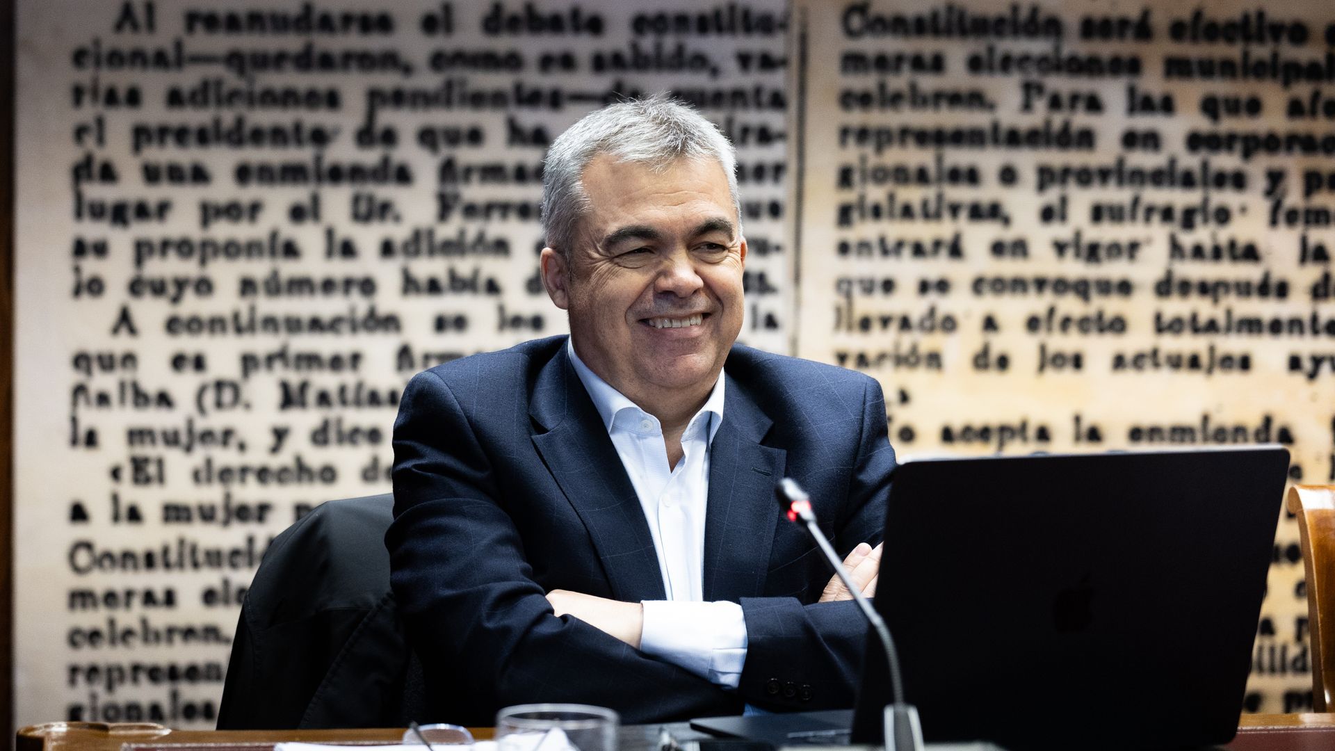 El ex secretario de Organización del PSOE Santos Cerdán durante su comparecencia ante la Comisión de Investigación del ‘caso Koldo’, en el Senado El ex secretario de Organización del PSOE Santos Cerdán durante su comparecencia ante la Comisión de Investigación del ‘caso Koldo’, en el Senado