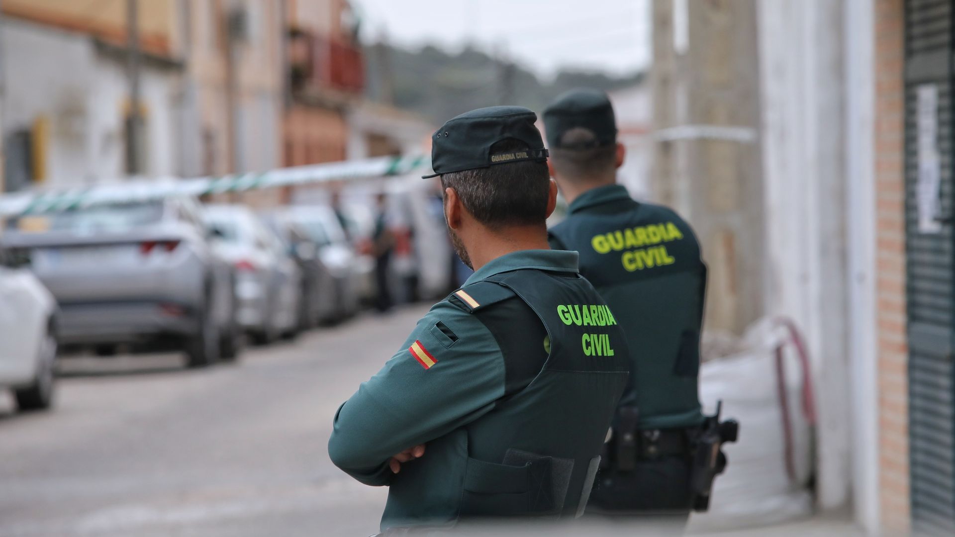 Imagen de archivo de varios agentes de la Guardia Civil. Imagen de archivo de varios agentes de la Guardia Civil.
