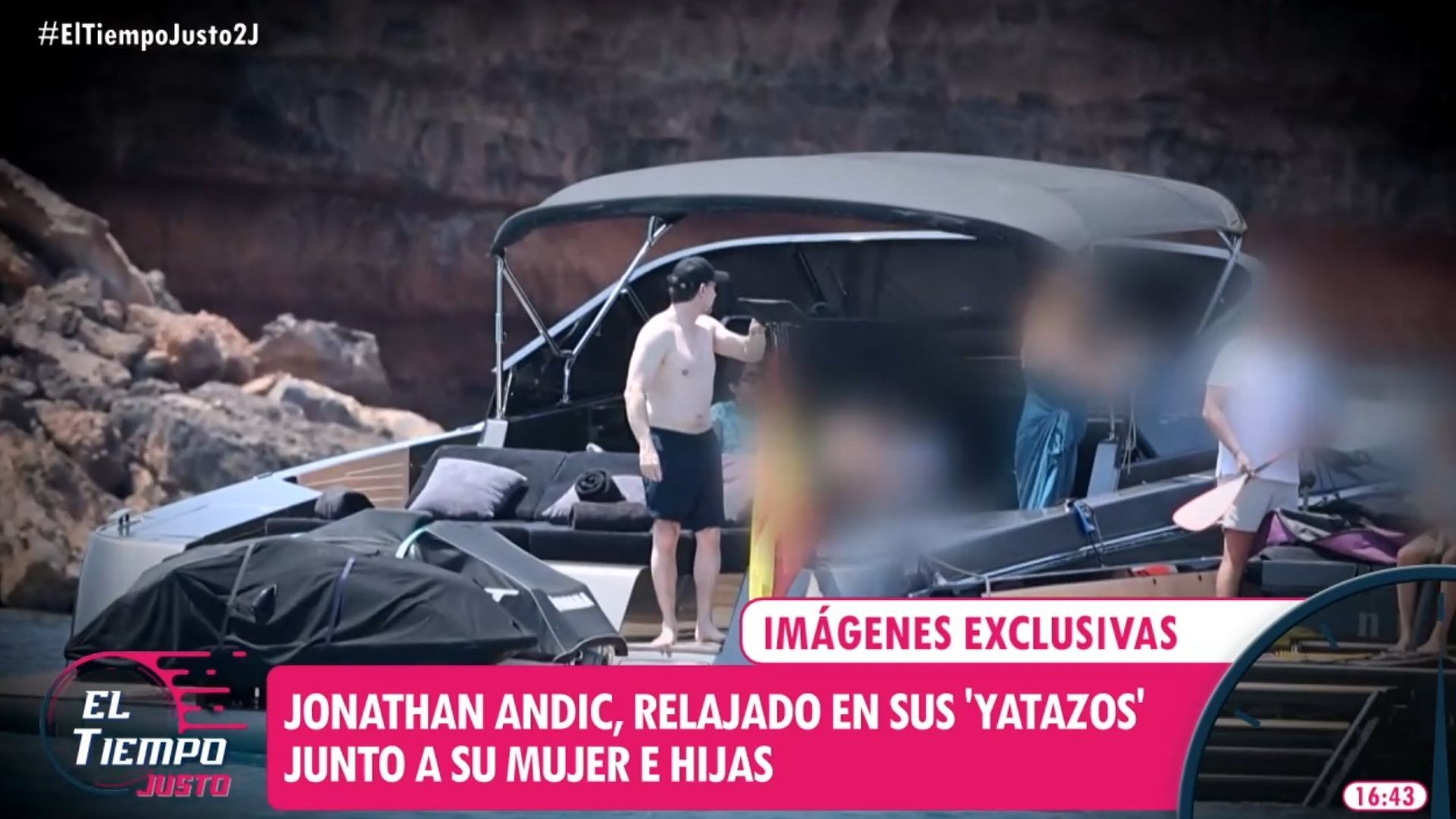 Jonathan Andic, relajado en sus 'yatazos' junto a su mujer y sus hijas: "Se fue en el avión privado más grande que hay en España"