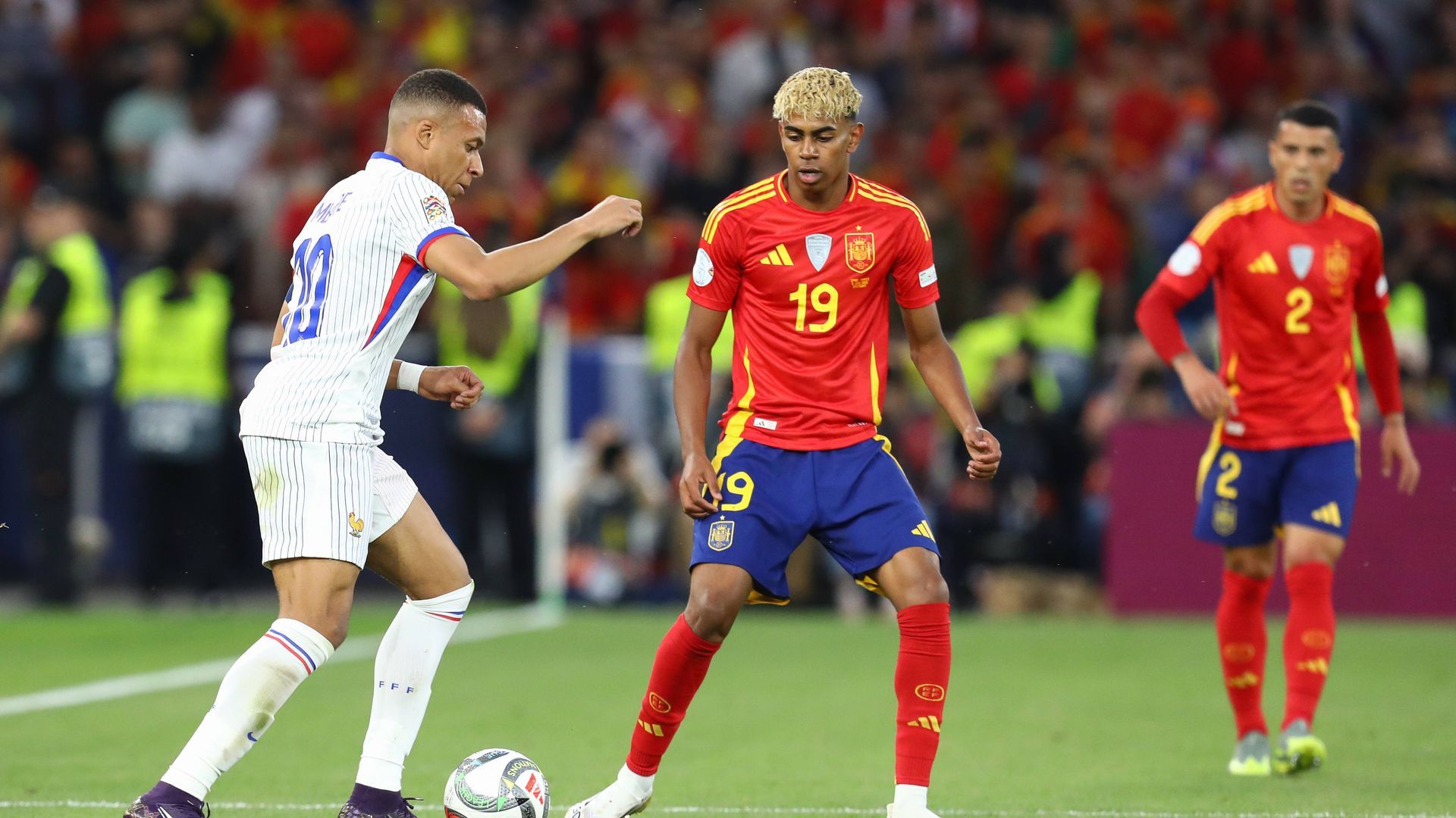 Kylian Mbappé y Lamine Yamal, en la Nations League Kylian Mbappé y Lamine Yamal, en la Nations League