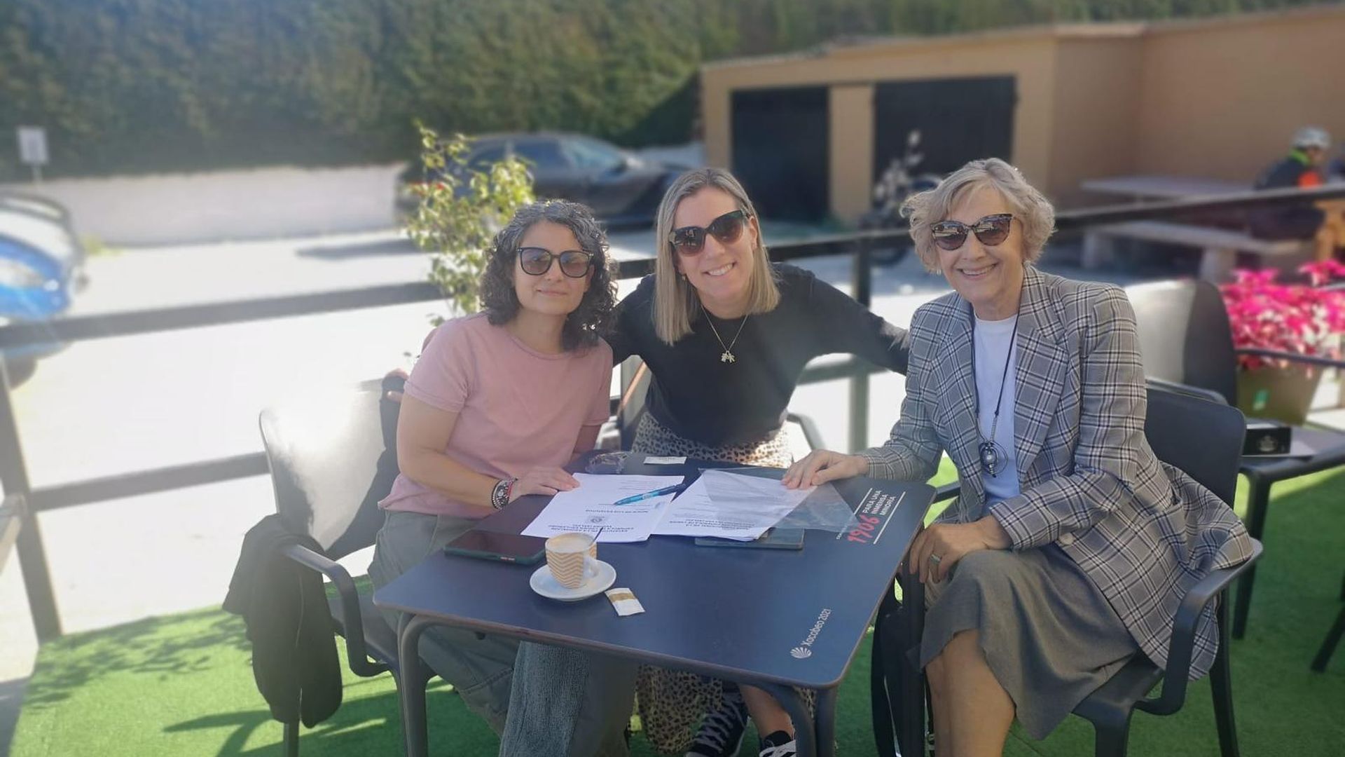 Las tres fundadoras de AELEV