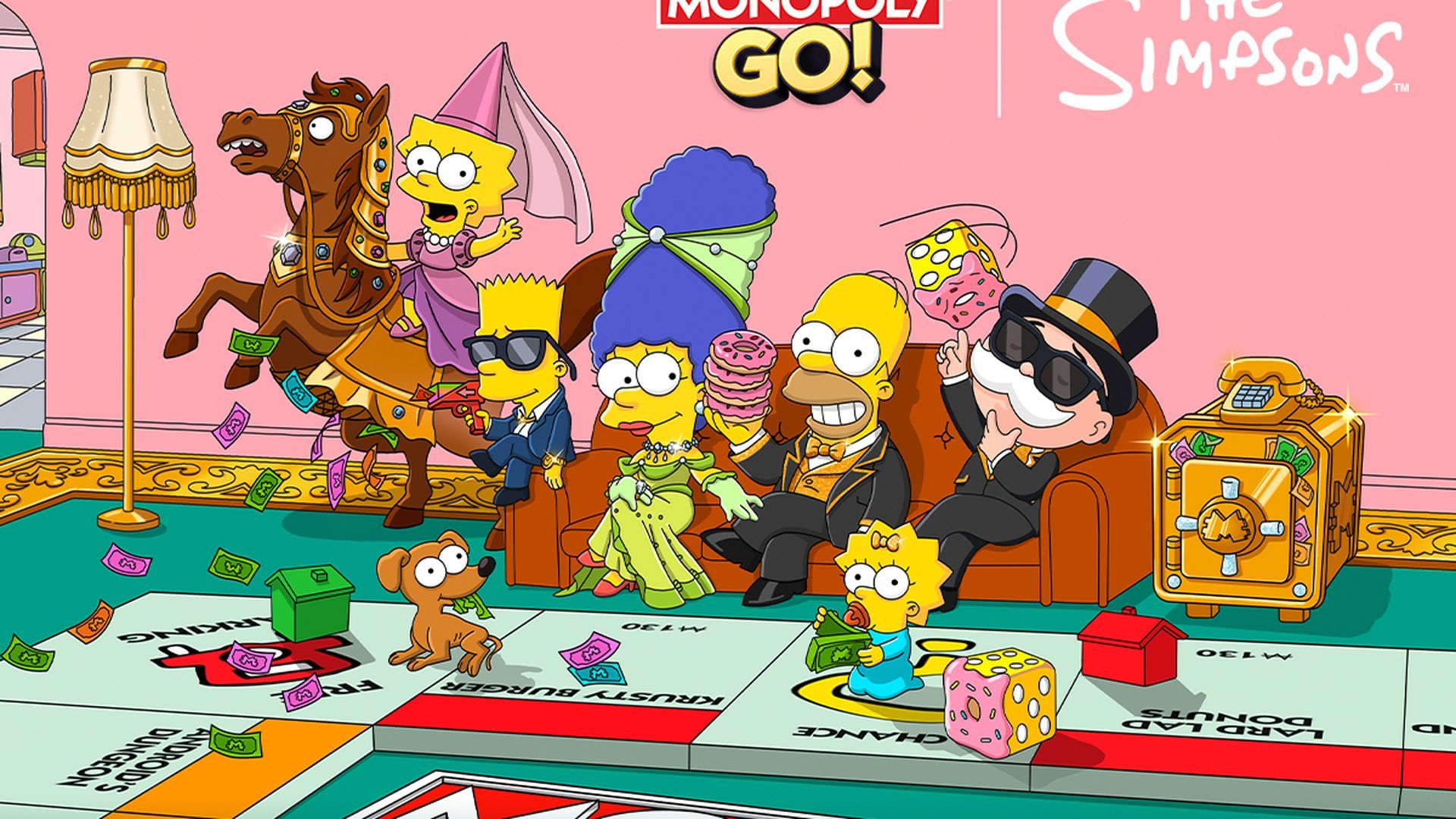 Los Simpsons llegan a MONOPOLY GO! Los Simpsons llegan a MONOPOLY GO!