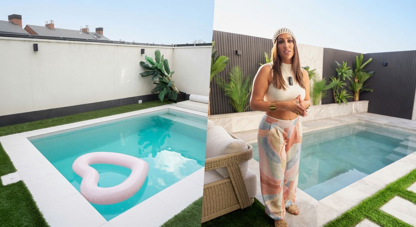 Noemí Salazar está encantada con el antes y el después